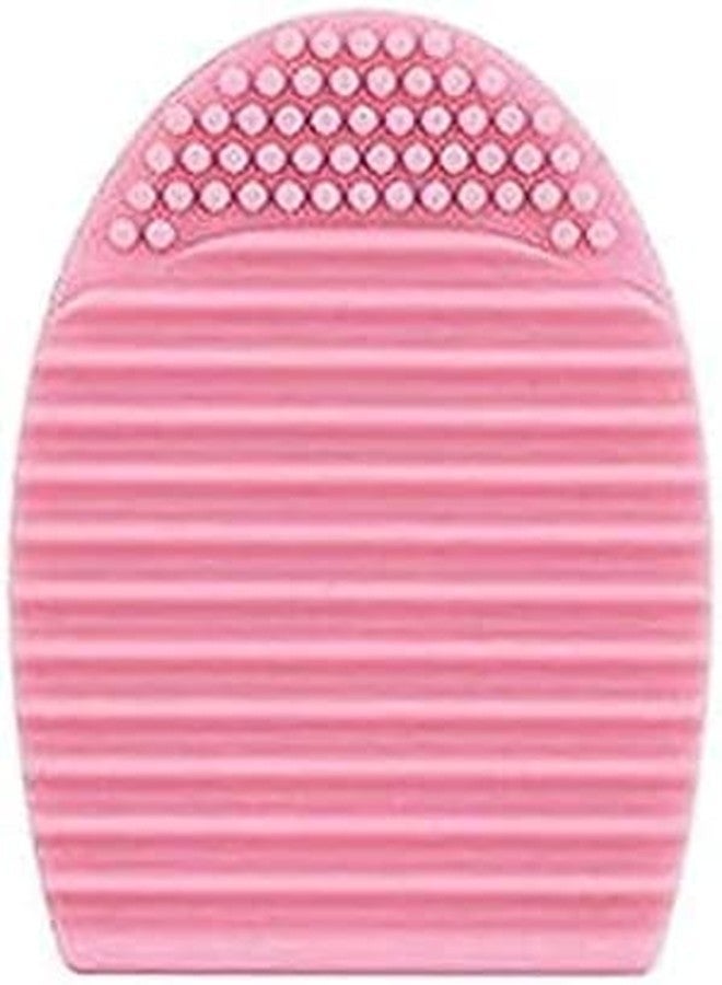 TopFinder® | Silicone Makeup Brush Cleaner | Cleaning Mat | Brush Cleaner Pad | Cosmetic Brush Cleaner | Portable Washing Tool | Color Removal Cleaner Sponge | Pink |- Pack of 2 - Image 3