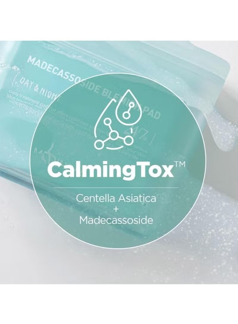 ميدي هيل قناع قطني Madecassoside - يحتوي على وسادة منعشة من اسيا تيكوسا لتحسين تفاوت البشرة - قناع نباتي نقي 100 حبة - Image 3