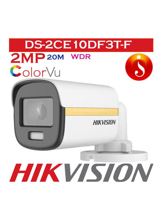 HIKVISION 2 MP ColorVu Fixed Mini Bullet Camera DS-2CE10DF3T-PF(2.8mm) - Image 2