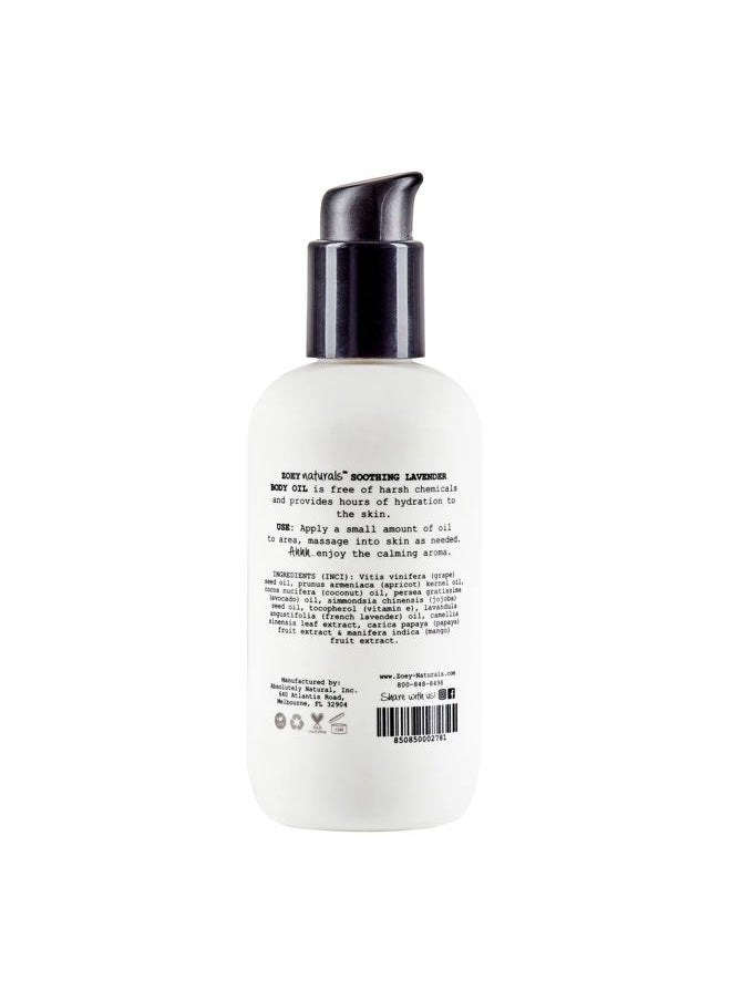 Absolutely Natural - Zoey Naturals - Soothing Lavender Body Oil for Kids and Babies, Calming, Moisturizing, Hydrating, Made in USA - Image 1