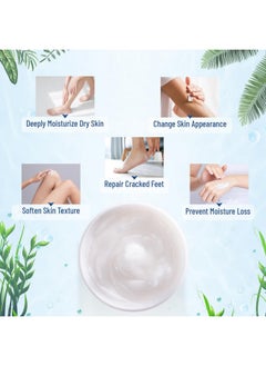 OUKEYA OUKEYA Urea Cream 40 Percent, Urea Foot & Hand Cream for Dry Cracked, 40 per Urea Lotion for Feet Maximum Strength  - Image 3
