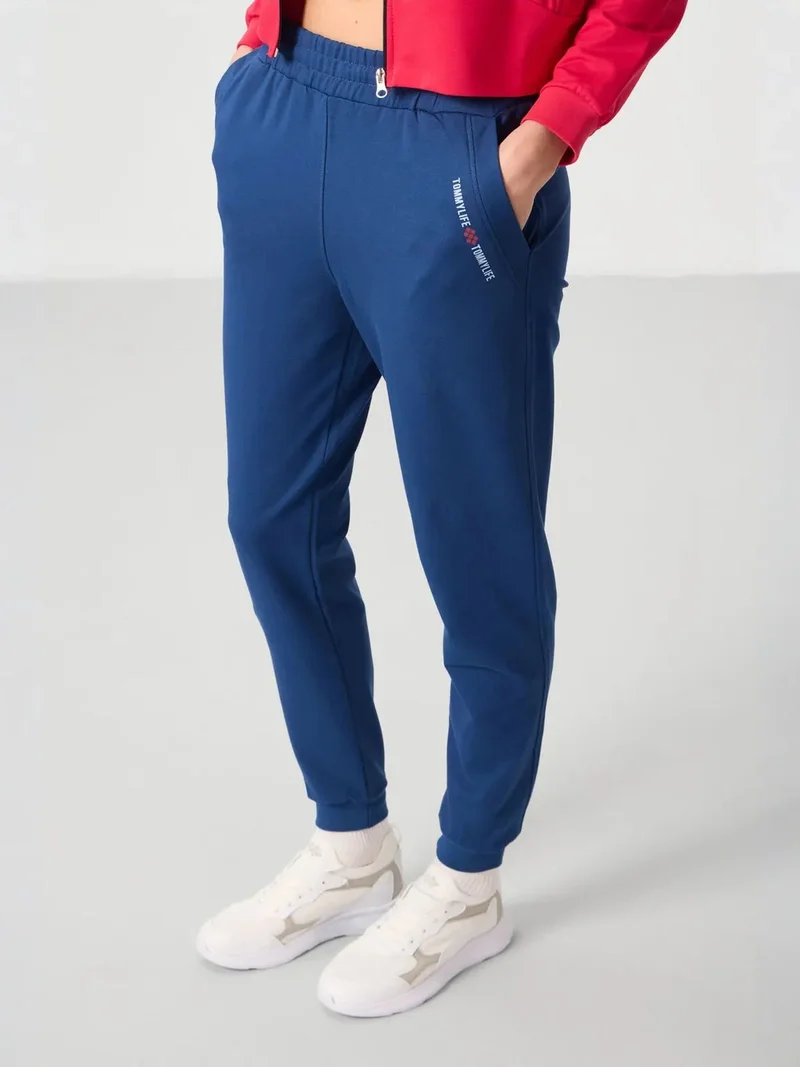 تومي لايف TOMMY Oversized Hooded Zip Sweatshirt And Pants Set