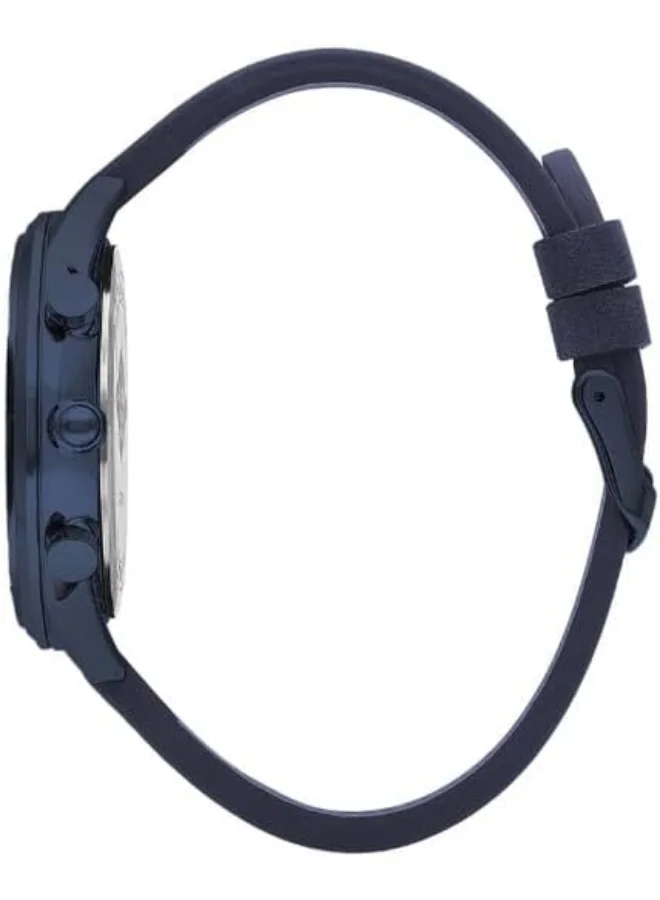 Lee Cooper Lee Cooper Men's Watch, Multi Function Display and Leather Strap - LC07943.990, Blue