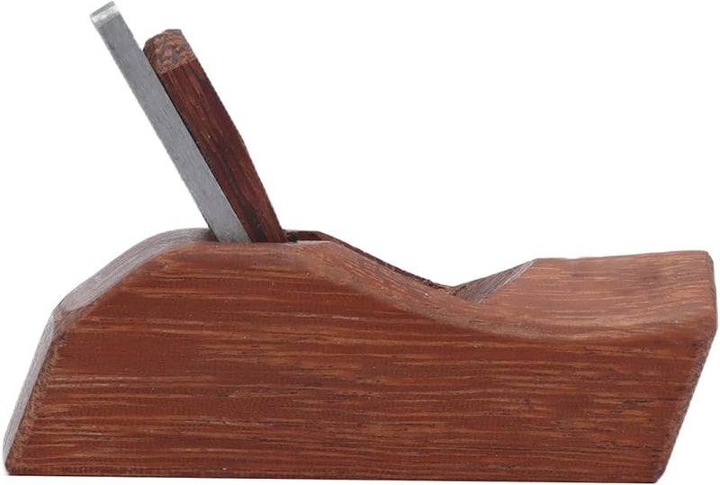 FTVOGUE Mini Wooden Hand Planer SK81370 Flat and Arc Bottom for Wood Trimming Sharpening - Image 1
