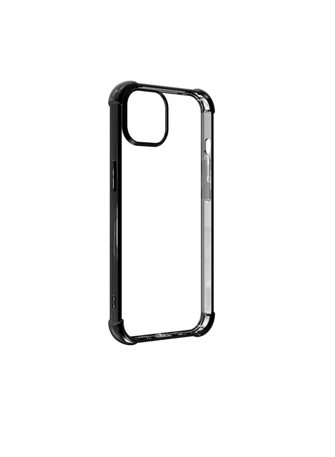 ديفيا جراب ناعم لامع / مقاوم للصدمات / مقاوم للخدش / مقاوم للسقوط من ارتفاع 1.2 متر / جراب مضاد للاصفرار / غطاء خلفي للحماية الكاملة 360 درجة لهاتف iPhone 12/12 Pro مقاس 6.1 بوصة - أسود