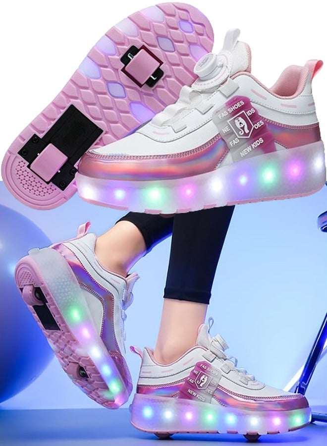 تابيت زلاجات دوارة بإضاءة LED زلاجات رياضية للأطفال في الهواء الطلق (F) - Image 1