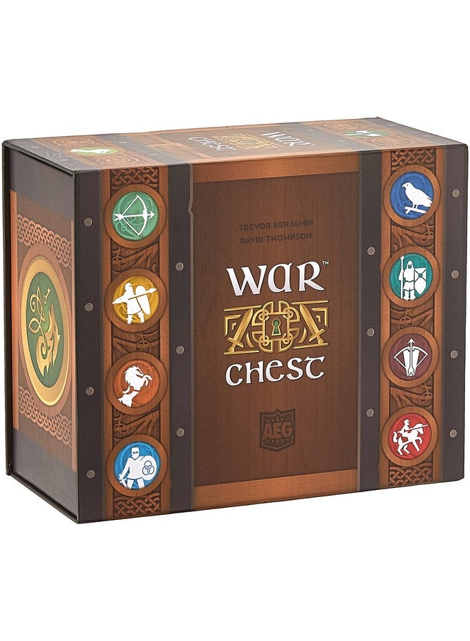 أيج مجموعة Alderac Entertainment Group (Aeg) لعبة لوحة إستراتيجية War Chest لعبة الشطرنج مثل التحدي مجردة سهلة التعلم من 2 إلى 4 لاعبين، وقت لعب 30 دقيقة للأعمار من 14 عامًا فما فوق - Image 1