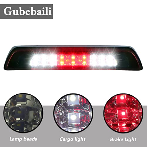 Gubebaili LED Third 3rd Brake Light High Mount Stop Light Cargo Lamp Fit for Toyota Tundra 2007-2018 Replacement, Red Lens - Image 5