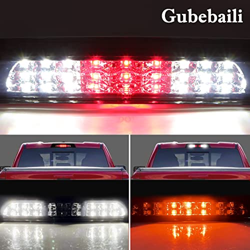Gubebaili LED Third 3rd Brake Light High Mount Stop Light Cargo Lamp Fit for Toyota Tundra 2007-2018 Replacement, Red Lens - Image 2