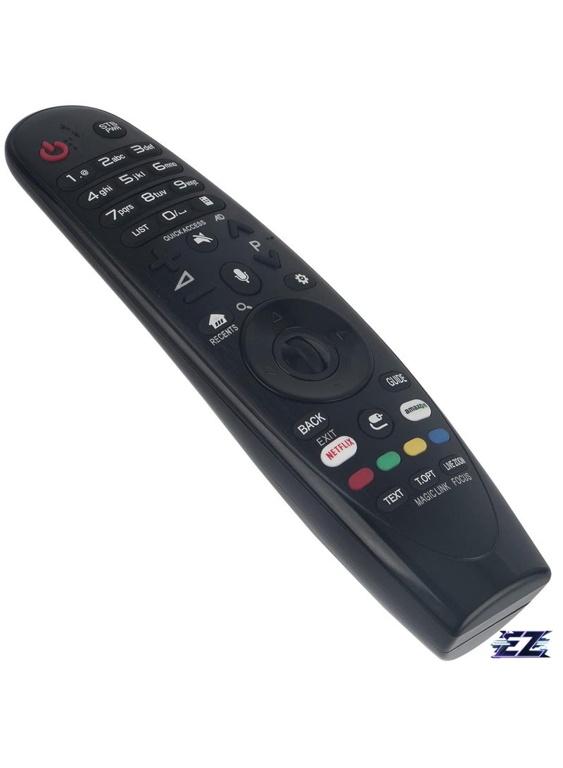 ELTRAZONE Voice Remote Control AN-MR650A Suitable for LG TV 55UJ654V 55SJ850T 60UJ654T 60UJ634V 60UJ654V 60SJ850T 65UJ654T 65UJ654V 65UJ752T 65SJ850T 55UJ7 52T [With Voice Indicator Function] with battery - Image 2