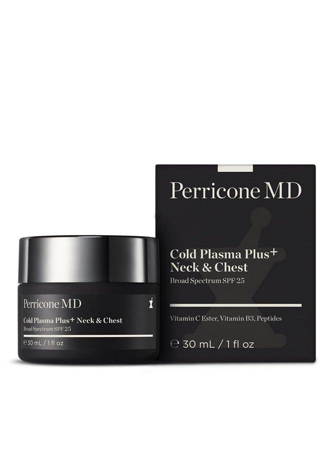 Perricone MD Cold Plasma Plus+ Neck & Chest Broad Spectrum SPF 25, 1 fl. oz. - Image 2