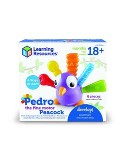 Learning Resources Ler9094 Pedro The Fine Motor Peacock  - Image 3