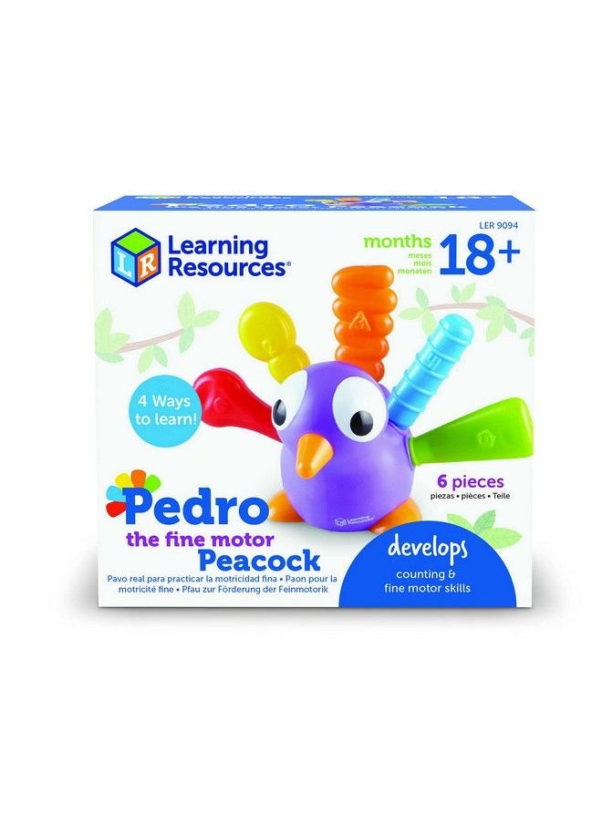 Learning Resources Ler9094 Pedro The Fine Motor Peacock  - Image 3