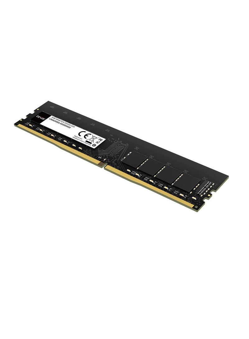 Lexar 8GB DRAM, DDR4 3200 MHz UDIMM Desktop - LD4AU008G-B3200GSST Black - Image 3
