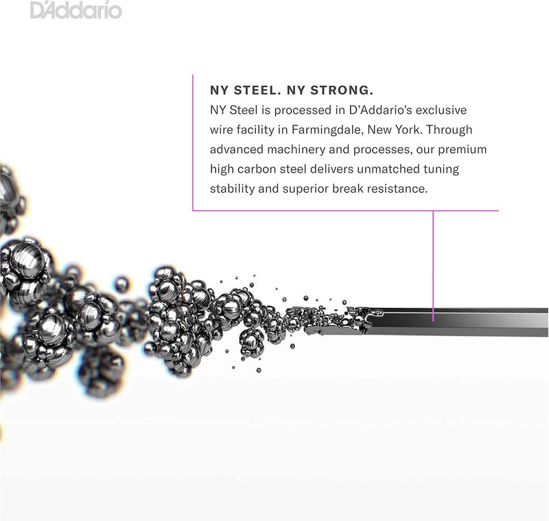 D'Addario أوتار جيتار أكوستيك مغلفة من د'أداريو XT فوسفور برونز - قياس خفيف 12-53 - Image 5