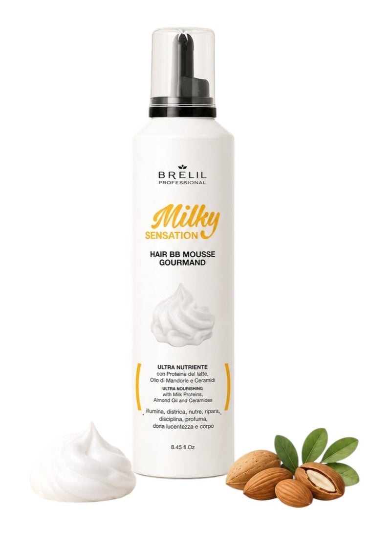 BRELIL Milk Protein Foam and Sweet Almond Oil  Restorative and Moisturizing - Image 2