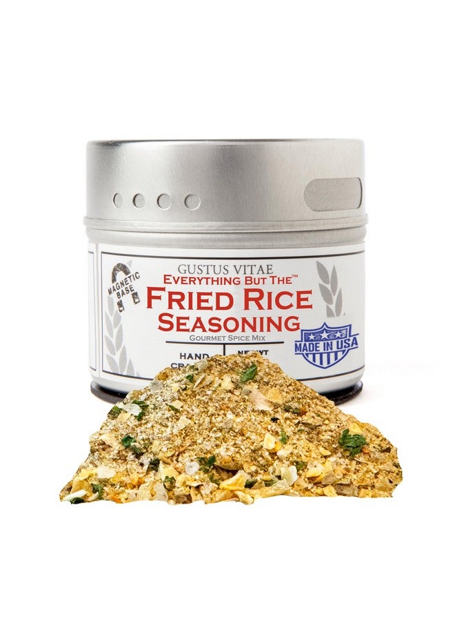 GUSTUS VITAE Everything But The Fried Rice Seasoning | All Natural | Non GMO | Hand Crafted| 1.7 oz (48 g) | Gourmet Spice Mix | Small Batch | Artisanal Rub | Seasoning Pack | Magnetic Tin | Gustus Vitae | #234 - Image 1