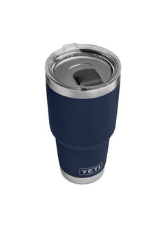 YETI YETI Rambler 30 oz Stainless Steel Vacuum Insulated Tumbler w/MagSlider Lid, Navy  - Image 1