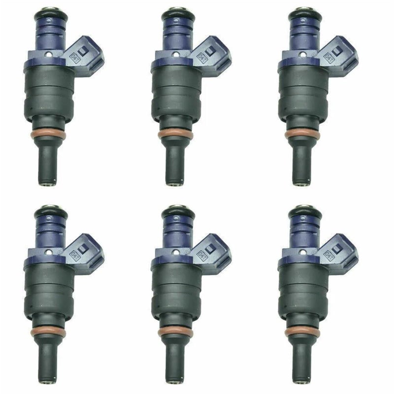 BXINAN Car Fuel Injectors 6pcs, for BMW 330CI, 330I, 530I, X3, X5, Z3, Z4 (3.0L) - Metal & Plastic, Fuel Injector - Image 1