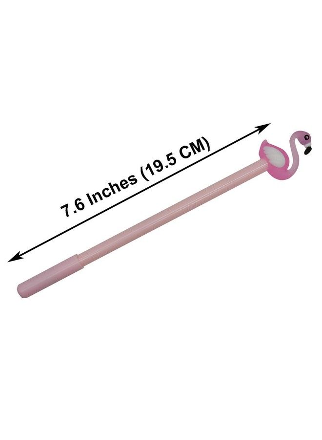 Maydahui 12Pcs Flamingo Gel Pen Cute Cartoon Animal Pens Novelty Creative Pen 3 Color Black Ink For Office School Party Stationery Supplies - Image 3