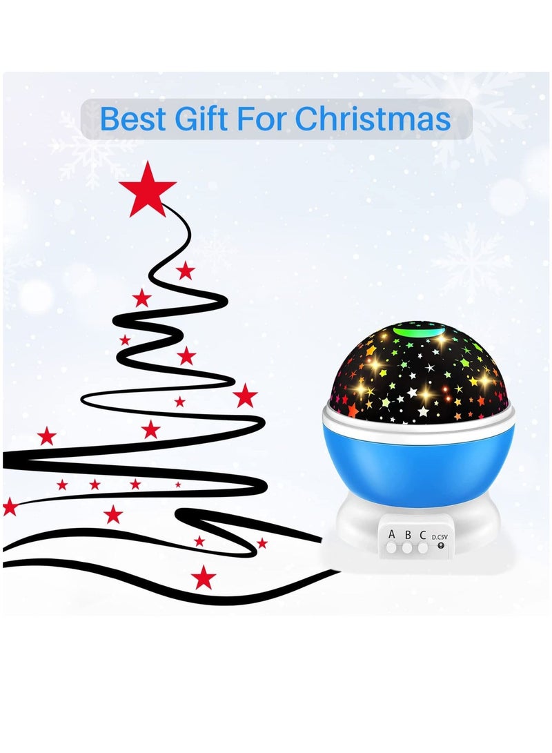 Night Light Toys for 2-8 Year Old Gifts, Night Lights for Kids with 360 Degree Rotation and 8 Color Light Changing, Star Projector Light, Gifts for 4-6 Year Old Boys, Girls - Image 3