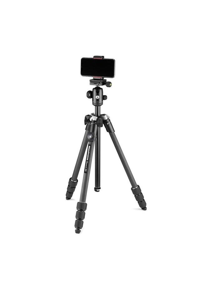 Manfrotto Element MII Mobile Bluetooth MKELMII4BMB-BH, Lightweight Aluminium Travel Tripod, with Carry Bag, Arca-Compatible Ball Head, Load up 8kg, for DSLRs, CSCs, Compact Cameras and Smartphones  - Image 2