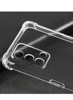 Generic Case for Reno 6 Lite/Oppo A74 4G / Oppo F19 4G / Oppo A95 4G Clear TPU Four Corners Protective Cover Transparent Soft funda  - Image 4