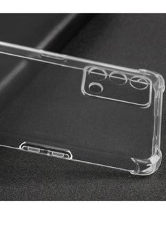 Generic Case for Reno 6 Lite/Oppo A74 4G / Oppo F19 4G / Oppo A95 4G Clear TPU Four Corners Protective Cover Transparent Soft funda  - Image 2