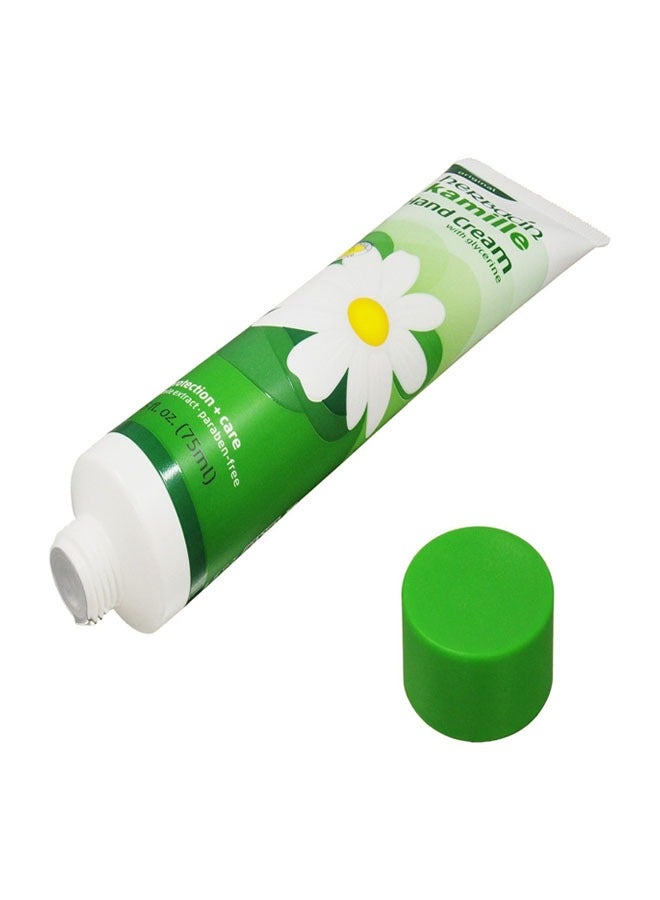 Herbacin 2 Piece Kamille Hand Cream With Glycerine 75ml,Smooths The Skin Moisturises And Keeps The Skin Elastic Silicon,Delivers Moisture And Protection To Rough Chapped Skin - Image 3