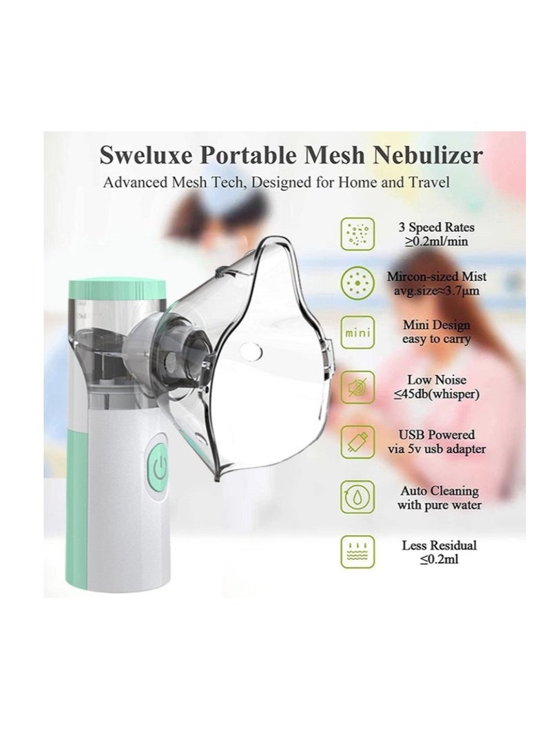OASIS-TH - Ultrasonic Inhaler Mesh Nebulizer Chargable - Image 1