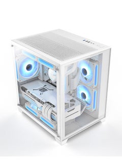 Cross-border cutting-edge X1 sea view room computer case desktop e-sports m-atx tempered glass side-through game case - pzsku/ZC5FC04AE82F6E83DD7FAZ/45/_/1699033210/41ad25ec-11c2-4a76-a764-2daaac42a5e0