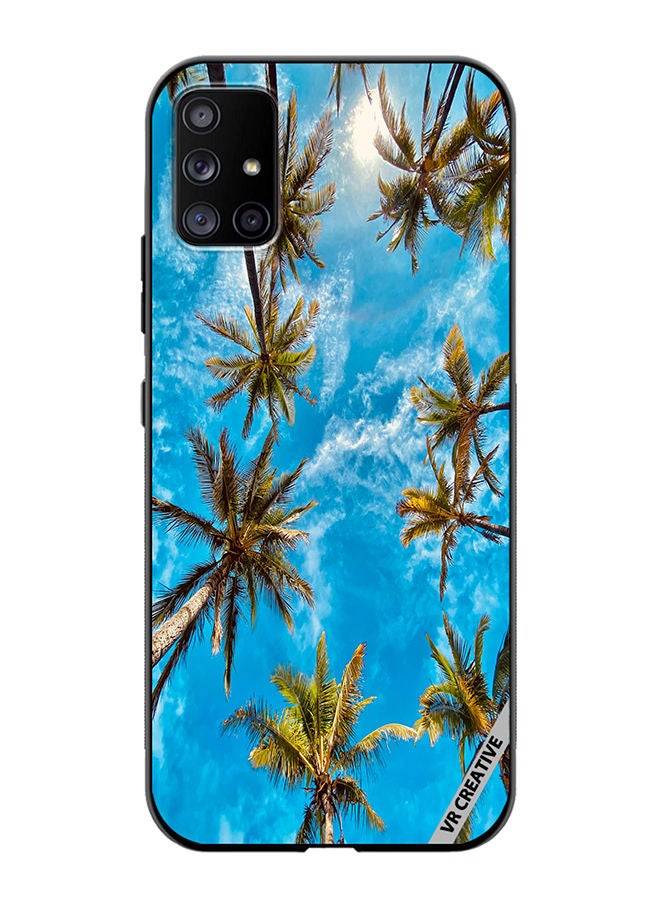 VR CREATIVE Protective Case Cover For Samsung Galaxy A51 5G Moody Sky Design Multicolour - Image 1