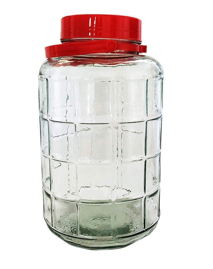 GLASS STORAGE JAR 10 LITRE