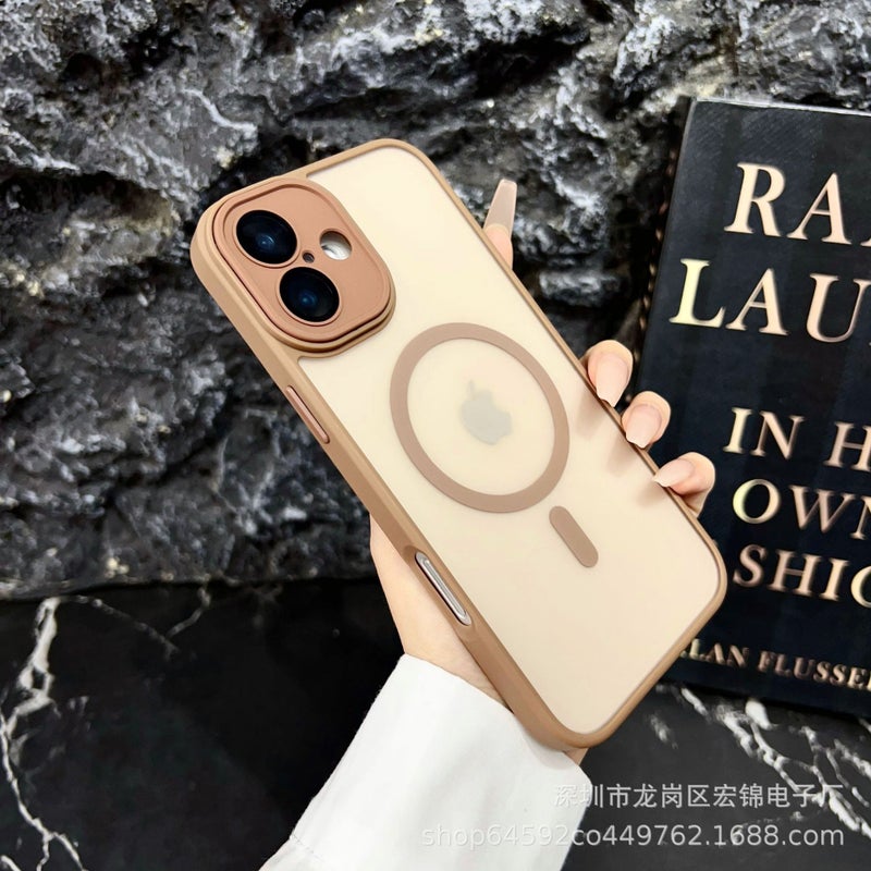 Suitable for Apple 17Promax Yashield Skin-Feel Magnetic Phone Case Iphone16 All-Inclusive Lens Film 14 Protective Cover - Image 2