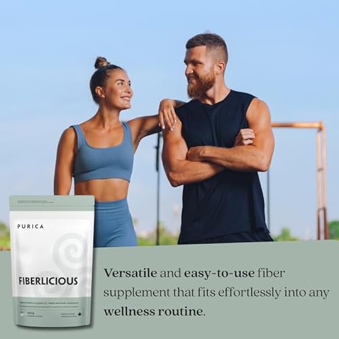 PURICA Fiberlicious Chicory Root Fibre 800g - Fiberlicious Fibre Supplement Powder is 100% Pure Chicory Root Extract (Oligosaccharides) - Pure Inulin! - Image 4