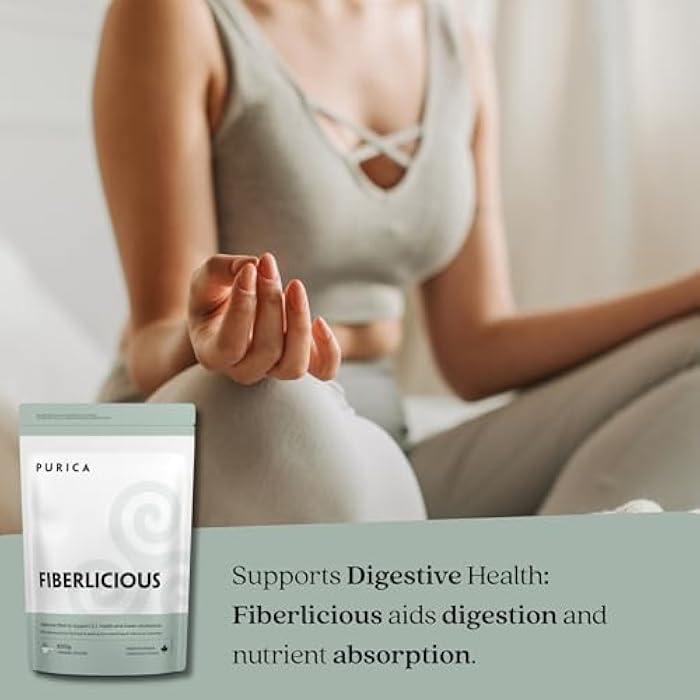 PURICA Fiberlicious Chicory Root Fibre 800g - Fiberlicious Fibre Supplement Powder is 100% Pure Chicory Root Extract (Oligosaccharides) - Pure Inulin! - Image 2