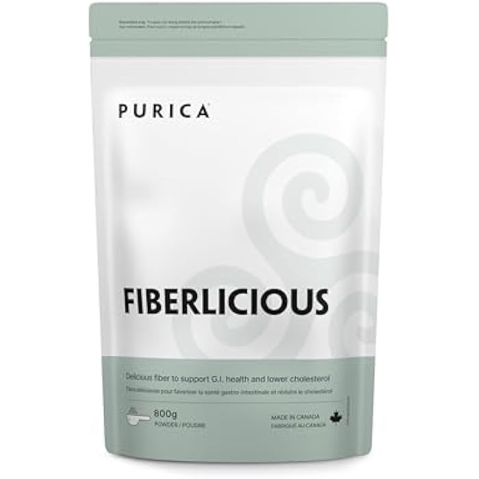 PURICA Fiberlicious Chicory Root Fibre 800g - Fiberlicious Fibre Supplement Powder is 100% Pure Chicory Root Extract (Oligosaccharides) - Pure Inulin! - Image 1