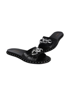 CARRANO Carrano Ladies Flat Chain Belt Slip On Leather 206027 Tr0102  - Image 2
