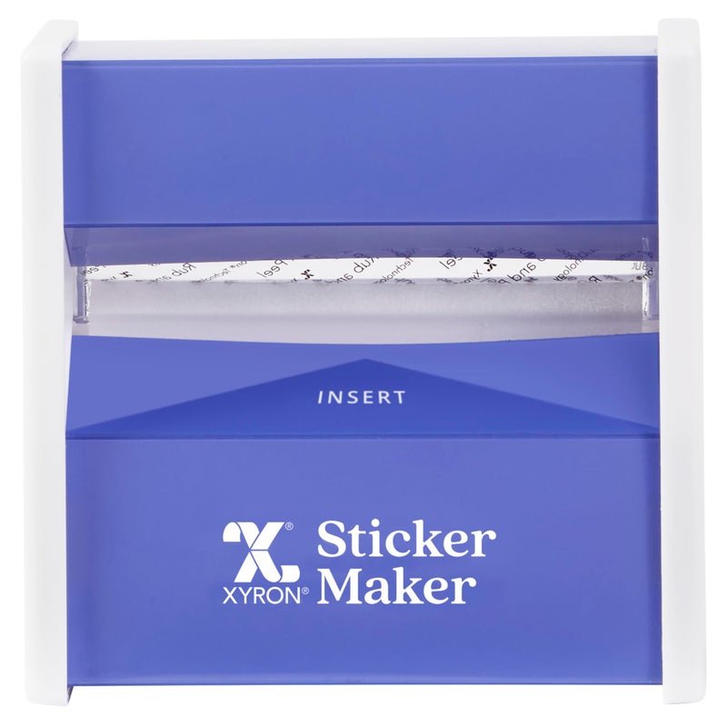 Xyron Sticker Maker 3 Includes Permanent Adhesive 3 x 20 Disposable 100111