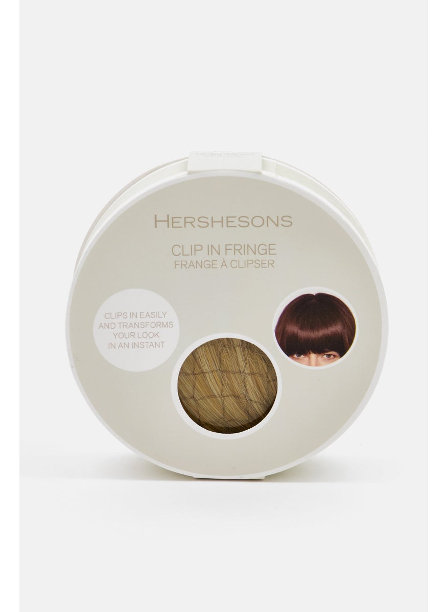 Hershesons - Clip In Fringe Volume Hair Extension, Vanilla Blonde - Image 1