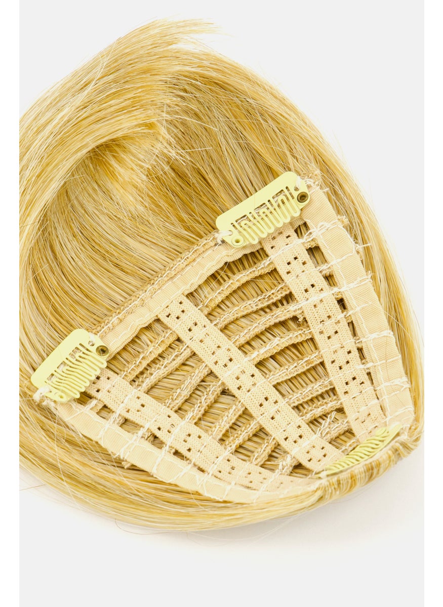 Hershesons - Clip In Fringe Volume Hair Extension, Vanilla Blonde - Image 1