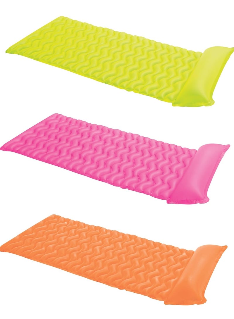 INTEX Tote-N-Float Wave Mats Shelf Box, Multi-Colour, 58807