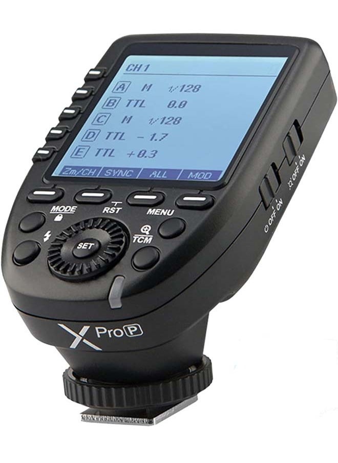 مشغل فلاش لاسلكي Godox Xpro-P TTL مع سرعة 1/8000 ثانية HSS، 5 مجموعات 4 أزرار وظيفية لكاميرات Pentax K-1 و645Z وK70 وK50 وKP وK-S2 وK-3 II الرقمية - pzsku/ZC5FC6B54340CB5848ECCZ/45/_/1732688025/8a536c55-1ce1-46b5-a31c-b69e39b63070