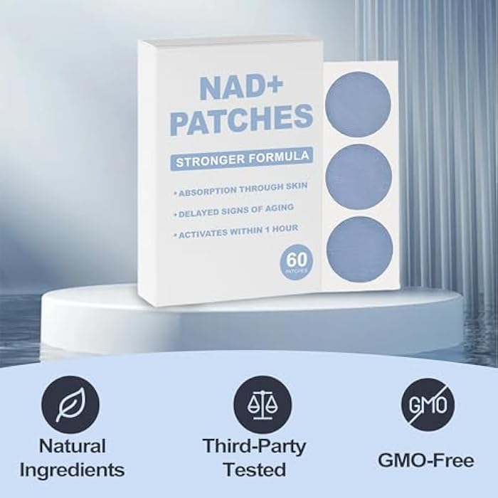 Rulinal NAD Patches for Women | 60 Count | NAD+ Patch for Anti-Aging and Wellness Support | with CoQ10, Nicotinamide, Vitamin C, Biotin | 60 Day Supply (1) - Image 5