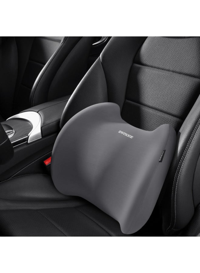 Cushion Memory Foam Cushion Office Lumbar Support Car Chair Waist Backrest Cushion Heated Back Pillow
