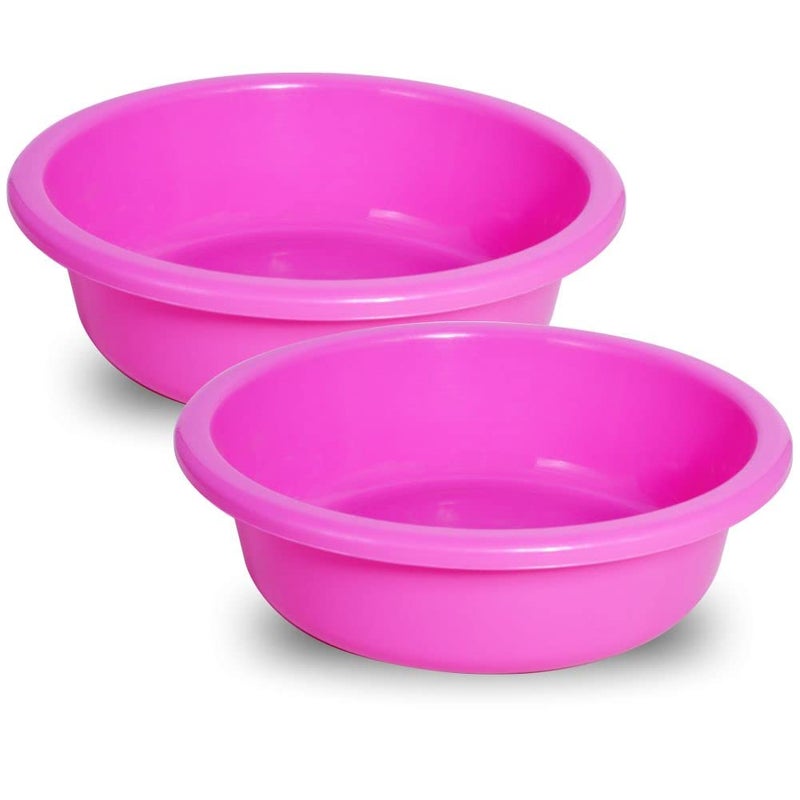 Wonder Homeware Prime Bowl 6 for Home/Kitchen, Set of 2 pc Bowl 4 LTR, Pink Color - Image 1