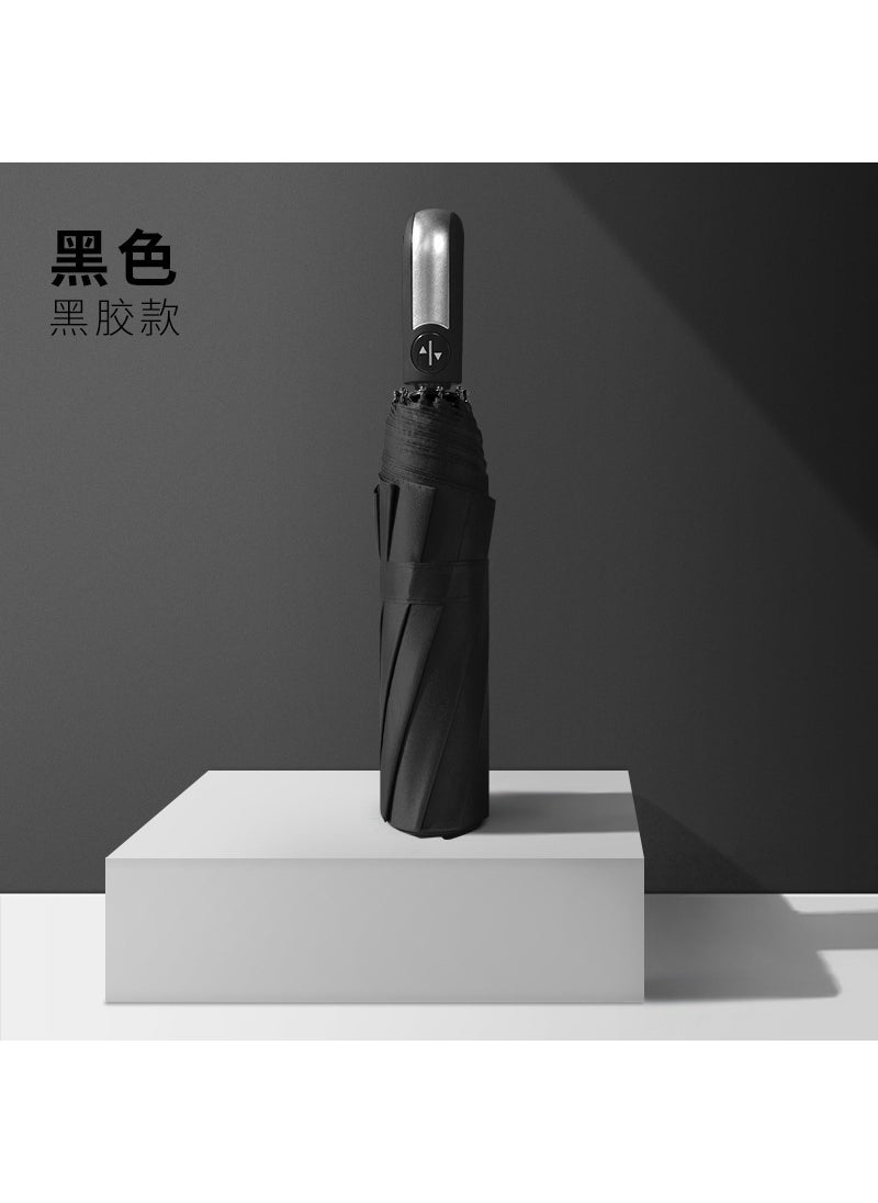 Generic Folding 12-bone automatic umbrella men's large double women's dual-use sun protection UV protection sun umbrella  - Image 3