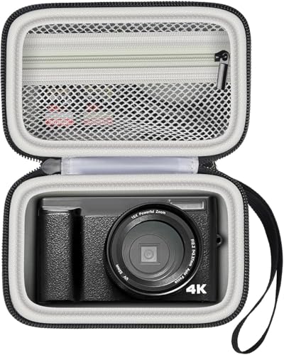 Grapsa Digital Camera Case Compatible with Duluvulu for Oiadek for Zostuic for TEBNGIHNM for Canon G7 X Mark III/II 4K Vlogging Camera. Storage Holder Bag for Canon PowerShot (Box Only) - Grey Inner - Image 1