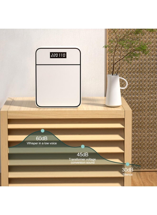 أجريون محول تنحي 220 فولت إلى 110 فولت محول جهد للاستخدام المنزلي لاستخدام أجهزة الولايات المتحدة ودول أخرى في الإمارات العربية المتحدة السعودية أو مناطق 220 فولت أخرى (1 كيلوواط) - Image 5