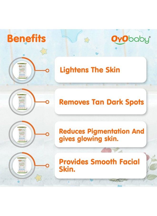 OYO BABY New Born Combo Baby Shampoo For Newborn Babies And Kachi Ghani Pure Mustard Oil For Baby Massage 200Ml Each  - Image 4